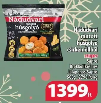 Coop Nádudvari rántott húsgolyó csirkemellből 500g ajánlat