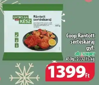 Coop Coop Rántott sertéskaraj gyf. 450g ajánlat