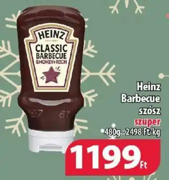 Coop Heinz Barbecue szósz 480g ajánlat