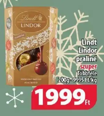 Coop Lindt Lindor praliné 200g ajánlat