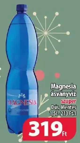 Coop Magnesia ásványvíz szuper 1,5l ajánlat