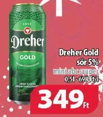 Coop Dreher Gold 0,5l ajánlat