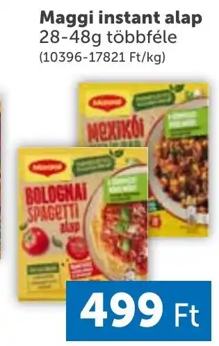 PRIVÁT Maggi instant alap 28-48g ajánlat