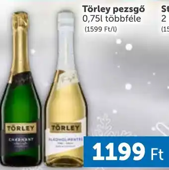 PRIVÁT Törley pezsgő 0,75l ajánlat