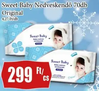 Sweet Baby Nedveskendő 70db Original
