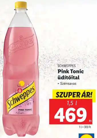 Lidl SCHWEPPES Pink Tonic üdítőital 1,5l ajánlat