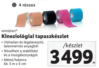 sensiplast Kineziológiai tapaszkészlet