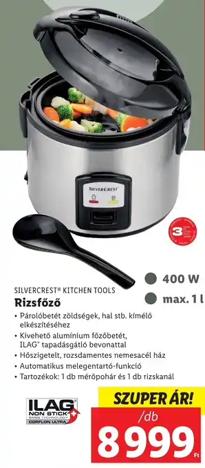 Lidl SILVERCREST KITCHEN TOOLS Rizsfőző ajánlat