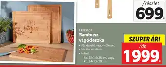 ERNESTO Bambusz vágódeszka