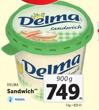 Lidl DELMA Sandwich 900g ajánlat
