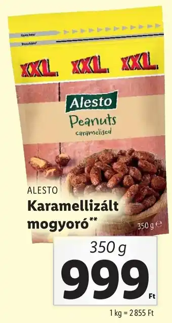 Lidl ALESTO Karamellizált mogyoró 350 ajánlat