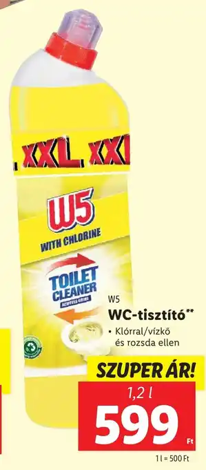 Lidl W5 WC-tisztító 1,2l ajánlat