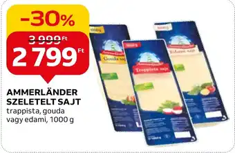 Auchan AMMERLÄNDER SZELETELT SAJT, 1000 g ajánlat