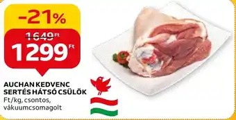Auchan AUCHAN KEDVENC SERTÉS HÁTSÓ CSÜLÖK ajánlat