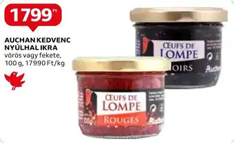 Auchan AUCHAN KEDVENC NYÚLHAL IKRA, 100 g ajánlat