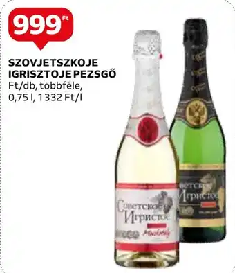 Auchan SZOVJETSZKOJE IGRISZTOJE PEZSGŐ 0,75l ajánlat