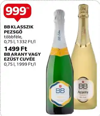 Auchan BB KLASSZIK PEZSGŐ 0,75l ajánlat