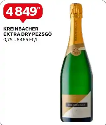 Auchan KREINBACHER EXTRA DRY PEZSGŐ 0,75l ajánlat