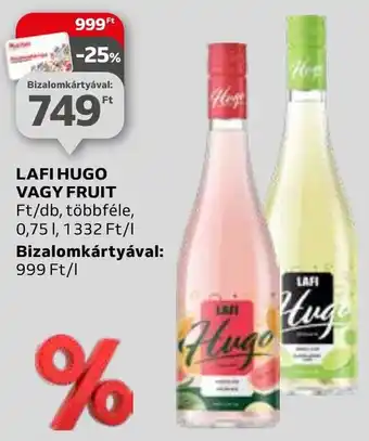 Auchan LAFI HUGO VAGY FRUIT 0,75l ajánlat