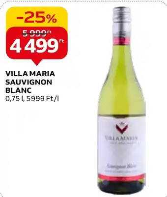 VILLA MARIA SAUVIGNON BLANC 0,75l