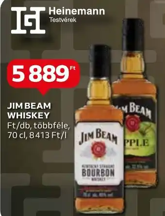 Auchan JIM BEAM WHISKEY ajánlat