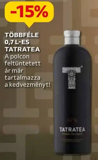 Auchan TÖBBFÉLE 0,7 L-ES TATRATEA ajánlat