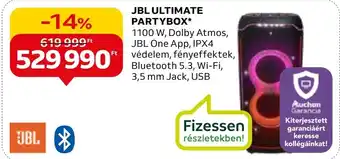 Auchan JBL ULTIMATE PARTYBOX ajánlat