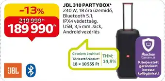 Auchan JBL 310 PARTYBOX ajánlat