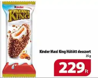 Coop Kinder Maxi King Hűtött desszert 35g ajánlat