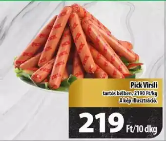 Coop Pick Virsli 10 dkg ajánlat