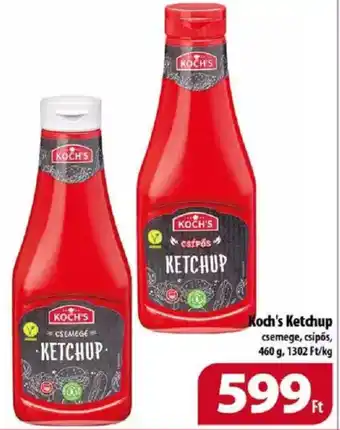 Coop Koch's Ketchup 460 g ajánlat