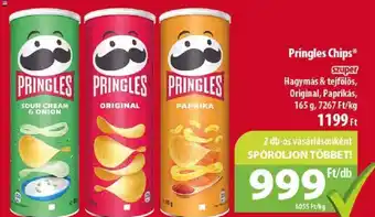 Coop Pringles Chips 165g ajánlat