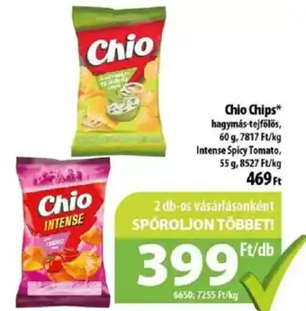 Coop Chio Chips 60 g ajánlat
