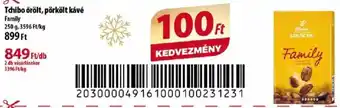 Coop Tchibo őrölt, pörkölt kávé Family 250g ajánlat