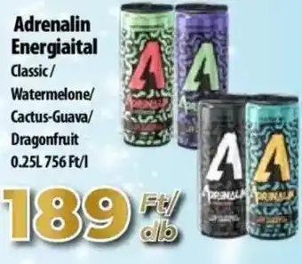 Coop Adrenalin Energiaital 0,25l ajánlat