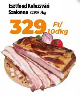 Coop Esztfood Kolozsvári Szalonna 10dkg ajánlat