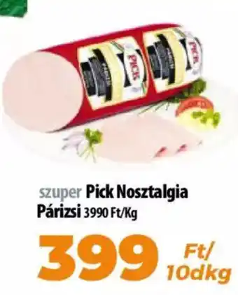 Coop Pick Nosztalgia Párizsi 10dkg ajánlat