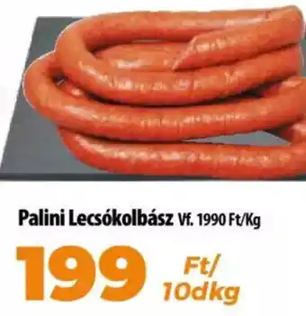 Coop Palini Lecsókolbász 10dkg ajánlat