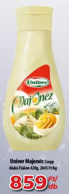 Coop Univer Majonéz 420g ajánlat