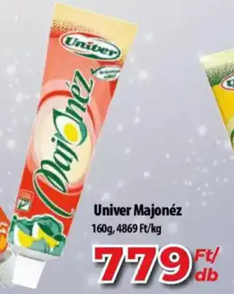 Coop Univer Majonéz 160g ajánlat