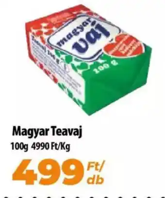 Coop Magyar Teavaj 100g ajánlat