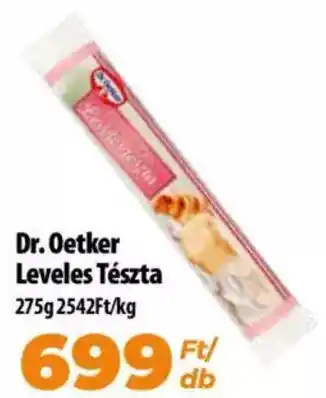 Coop Dr. Oetker Leveles Tészta 275g ajánlat