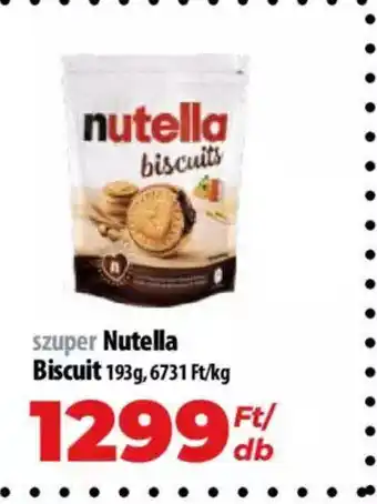 Coop szuper Nutella Biscuit 193g ajánlat