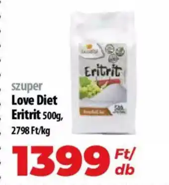 szuper Love Diet Eritrit 500g,