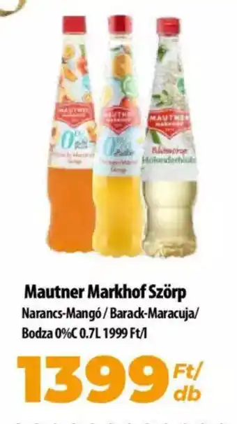 Mautner Markhof Szörp 0.7L