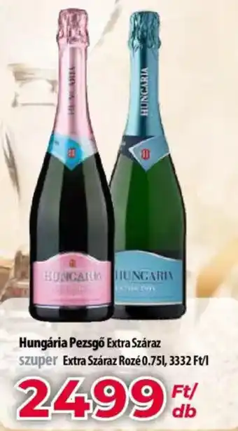 Coop Hungária Pezsgő Extra Száraz szuper Extra Száraz Rozé 0.75l ajánlat