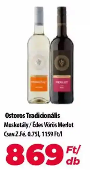 Coop Ostoros Tradicionális 0.75l ajánlat