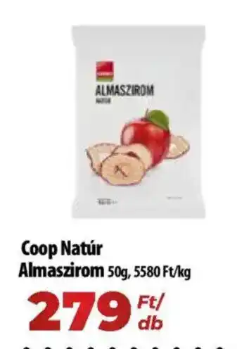Coop Coop Natúr Almaszirom 50g ajánlat