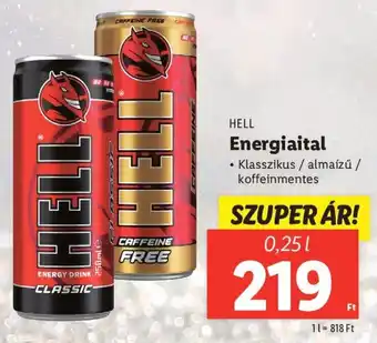 HELL Energiaital 0,25l