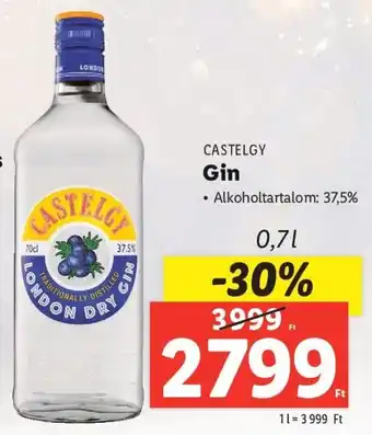Lidl CASTELGY Gin 0,7l ajánlat